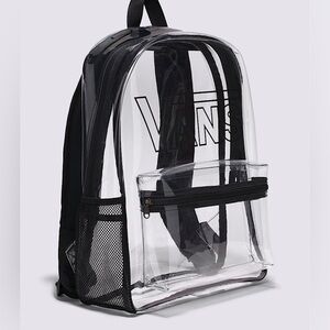 ♥️💖 Vans Old Skool Clear Backpack 22 Liters NWT w/ FREE Shopping Tote